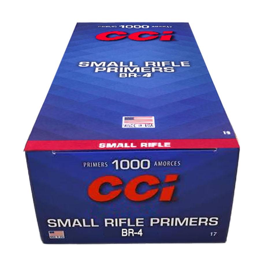 CCI Standard Primers BR4 Small Rifle 1000/ct Picture of Cci CCI BENCHREST/SPECIALTY BR4 SMALL RIFLE PRIMER 1000CT
