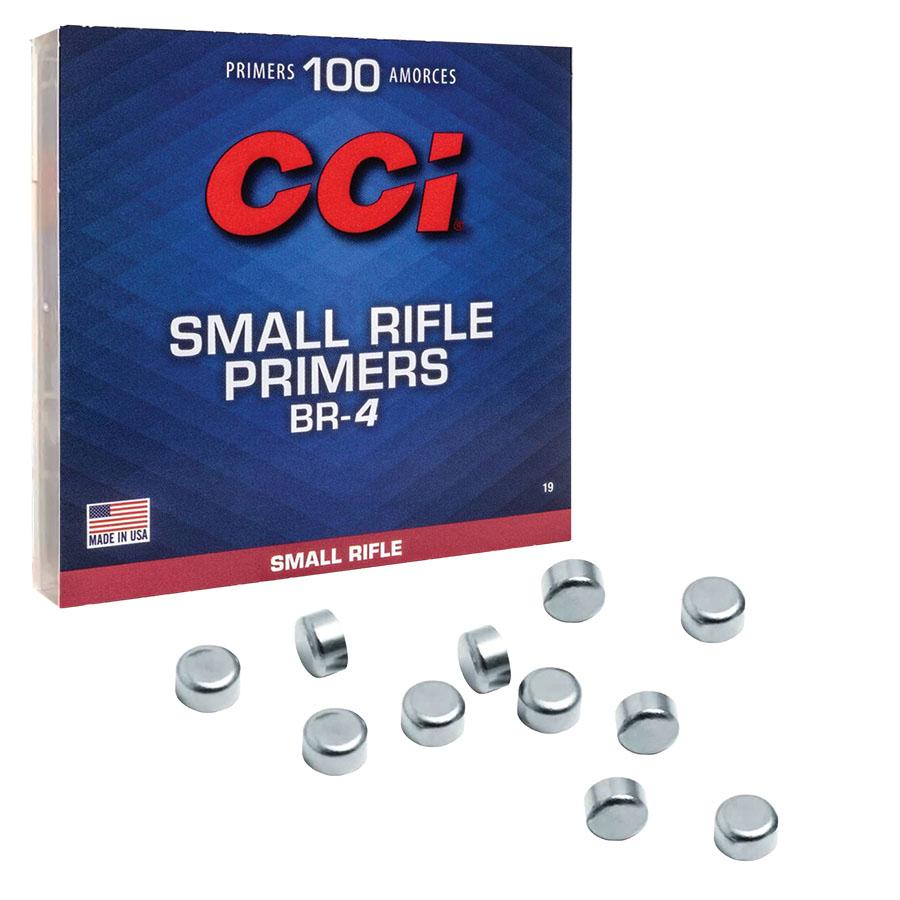 CCI Standard Primers BR4 Small Rifle 1000/ct Picture of Cci CCI BENCHREST/SPECIALTY BR4 SMALL RIFLE PRIMER 1000CT