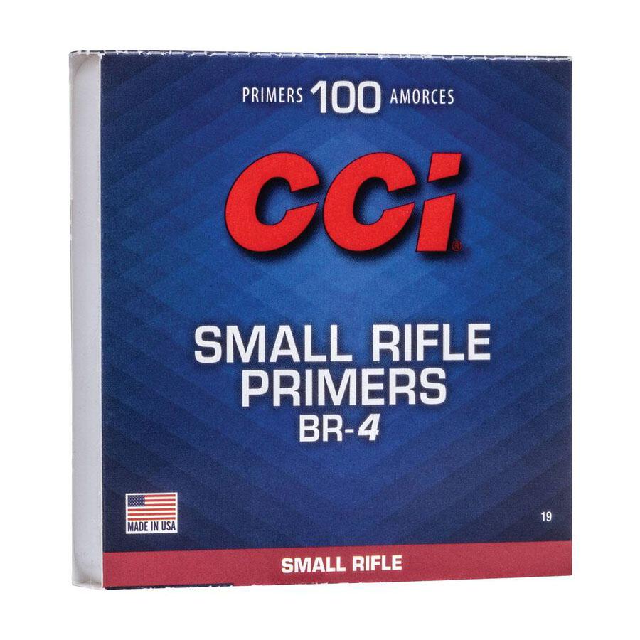 CCI Standard Primers BR4 Small Rifle 1000/ct Picture of Cci CCI BENCHREST/SPECIALTY BR4 SMALL RIFLE PRIMER 1000CT