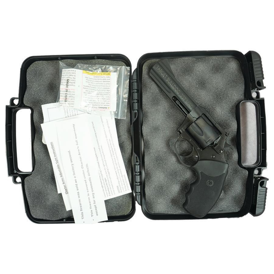 Charter Arms Mag Pug Black Passivate Handgun .357 Mag 5rd Capacity 4.2" Barrel - Refurbished Picture of Charter Arms MAG PUG .357 MAG 5 SHOT BLACK PASSIVATE 4.2'' BRL REFURB