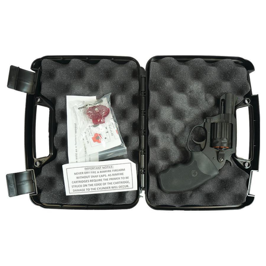 Charter Arms Target Pathfinder Lite Handgun .22 WMR 8rd Capacity 2" Barrel - Refurbished Picture of Charter Arms TARGET PATHFINDER LITE .22 MAG 8 SHOT BLACK PASSIVATE 2'' BRL REFURB