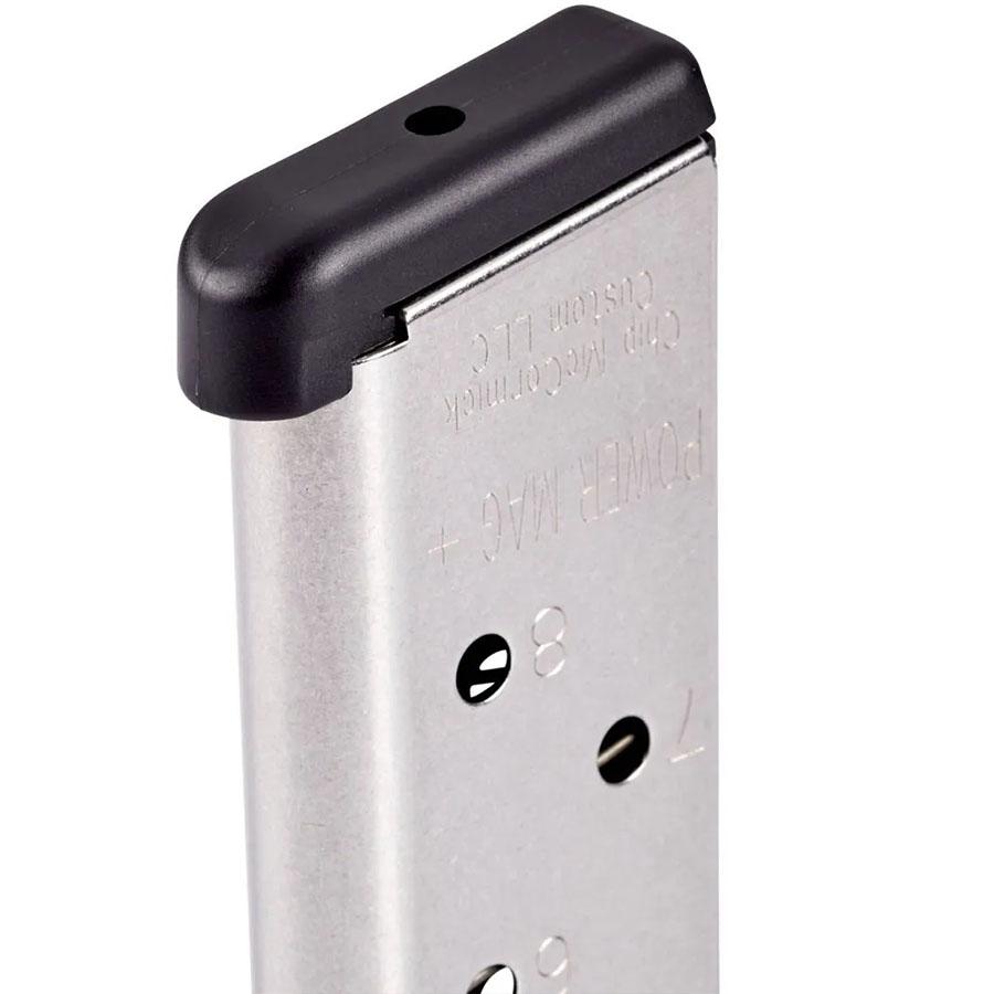 Chip McCormick Power Mag Plus Colt 1911 Handgun Magazine .45 ACP Stainless Steel 8/rd Picture of Chip Mccormick Custom Llc 1911 POWER MAG PLUS .45 ACP 8 RD STS