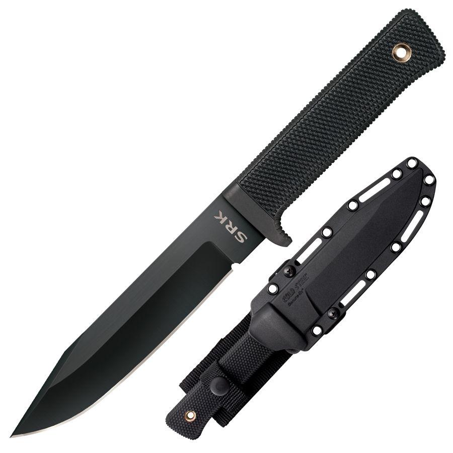 Cold Steel SRK Search Rescue Fixed Blade Tactical Knife - 6" Blade Black SK-5) Picture of Cold Steel Cold Steel SRK Search Rescue Fixed Blade Tactical Knife (6" Black SK-5)