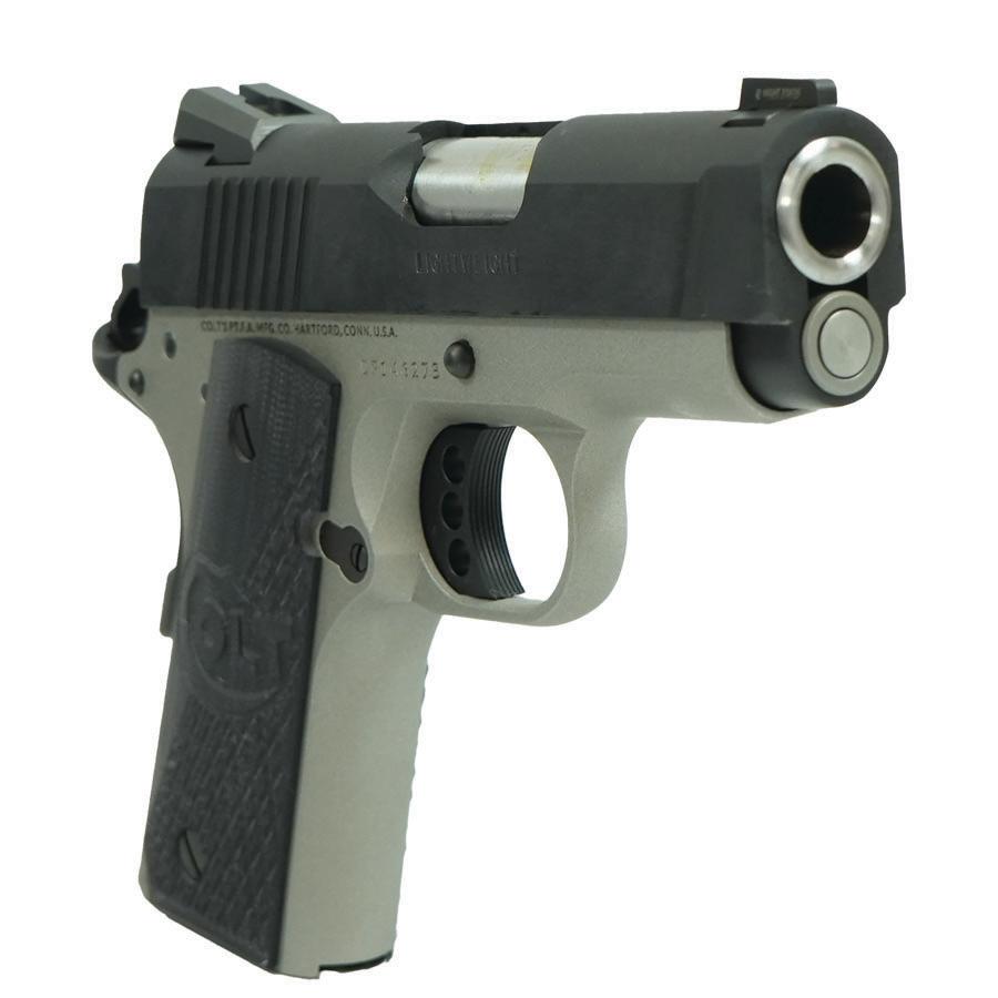 Colt Defender Handgun .45 Auto 7rd Magazine 3" Barrel Cerakote/Blued Finish Picture of Colt Manufacturing COLT DEFENDER TWO-TONE 45 ACP 3'' BRL CERAKOTE/BLUED