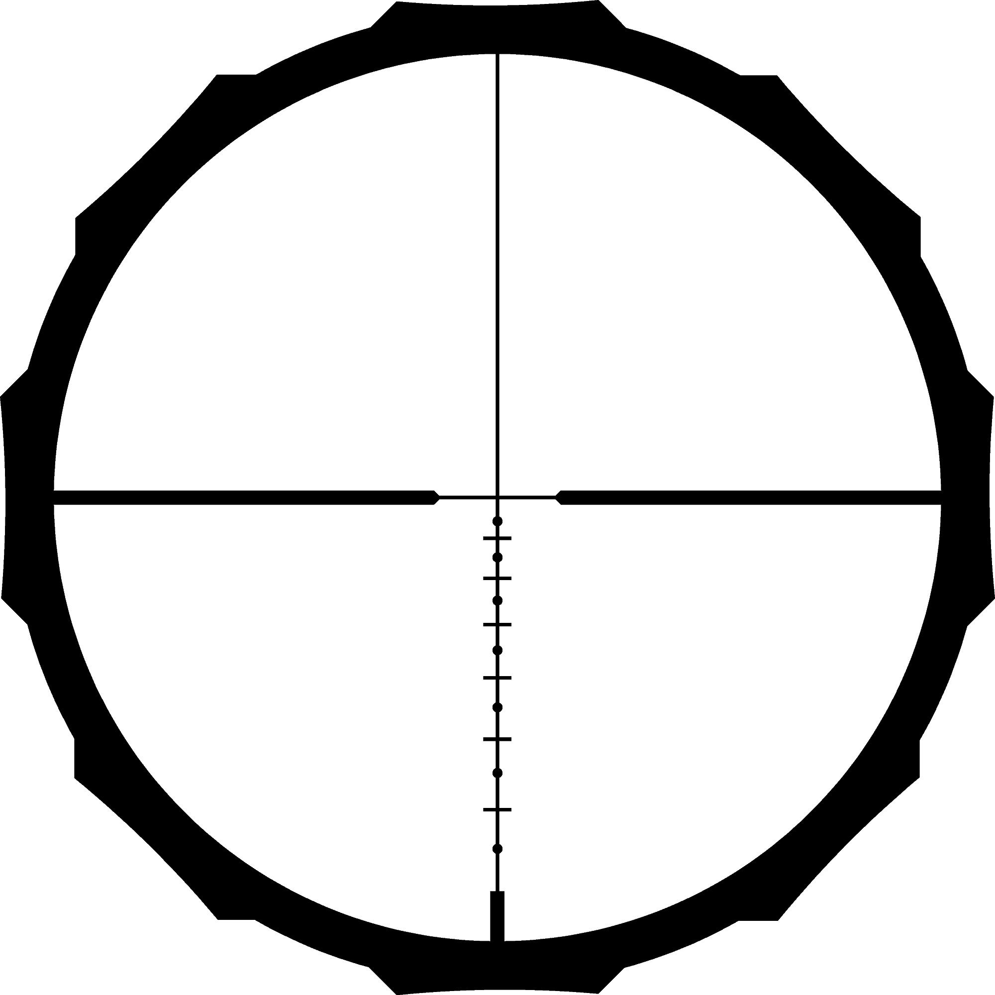 Crimson Trace Hardline Rifle Scope - 4-16x42mm 30mm SFP BDC LONG RANGE Picture of Crimson Trace Corporation CT Hardline Scope 4-16x42 BDC LONG RANGE 30mm Tube