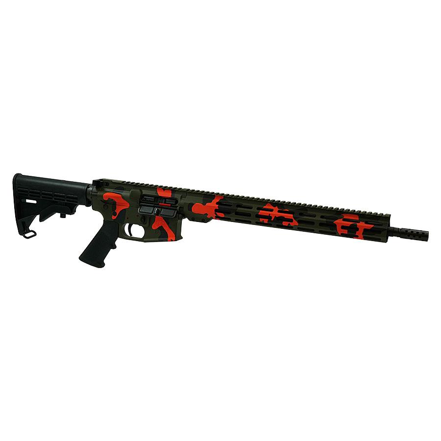 GLFA AR-15 Rifle .223 Wylde 30rd Magazine 16" Barrel Mission Deer Camp with 15.25" Handguard Picture of 10 Ring GLFA 223 Wylde Rifle Mission Deer Camp/Nitride