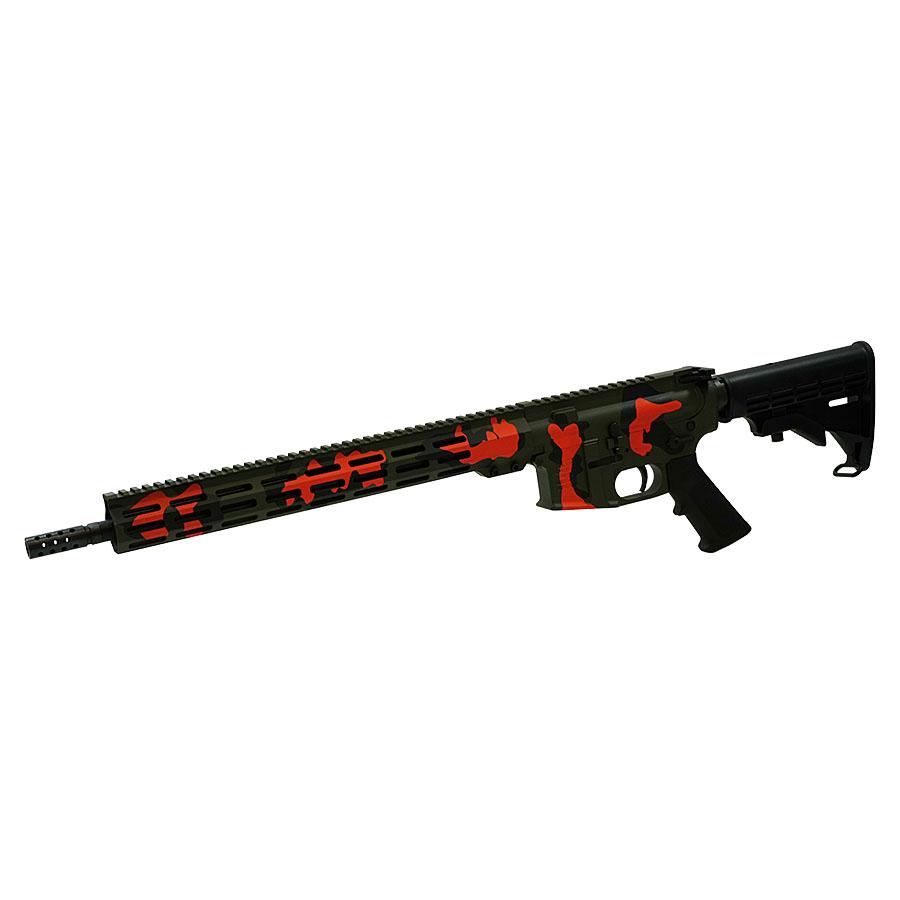GLFA AR-15 Rifle .223 Wylde 30rd Magazine 16" Barrel Mission Deer Camp with 15.25" Handguard Picture of 10 Ring GLFA 223 Wylde Rifle Mission Deer Camp/Nitride