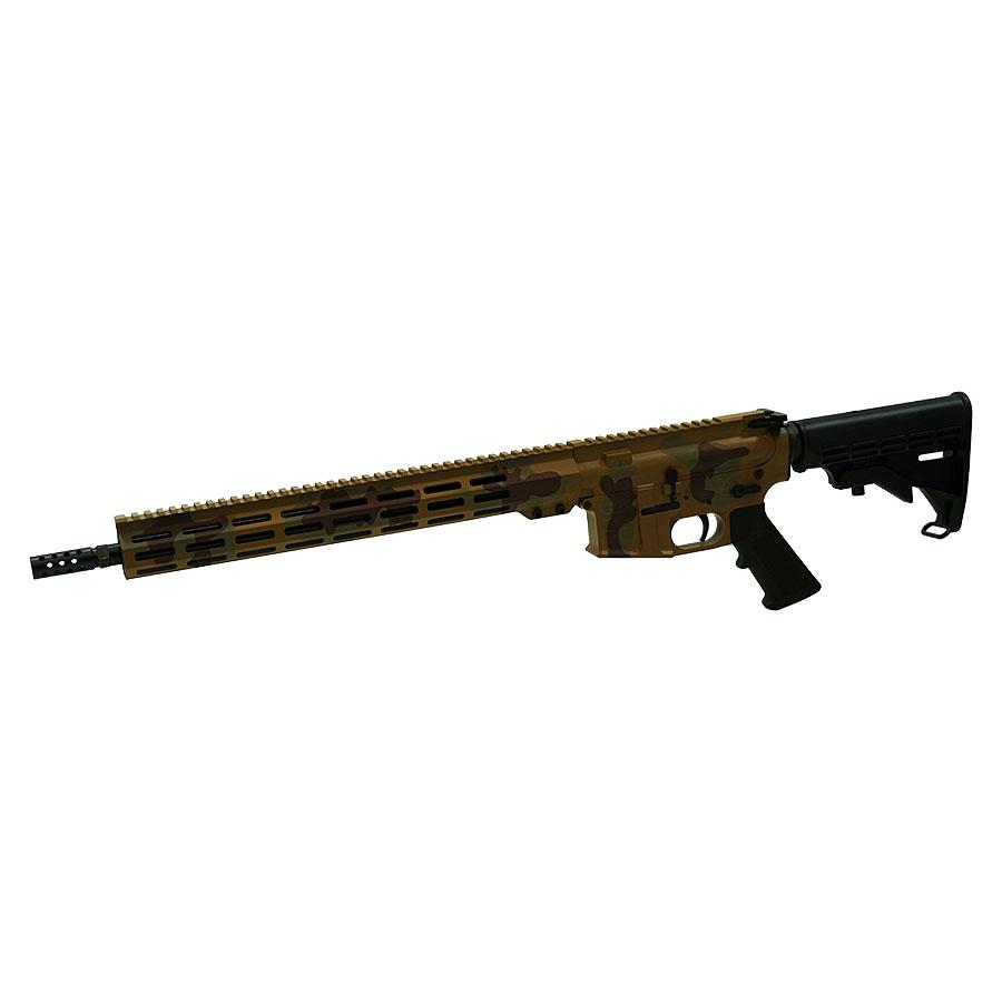 GLFA AR-15 Rifle .223 Wylde 30rd Magazine 16" Barrel Mission Sahara with 15.25" Handguard Picture of 10 Ring GLFA 223 Wylde Rifle Mission Sahara/Nitride