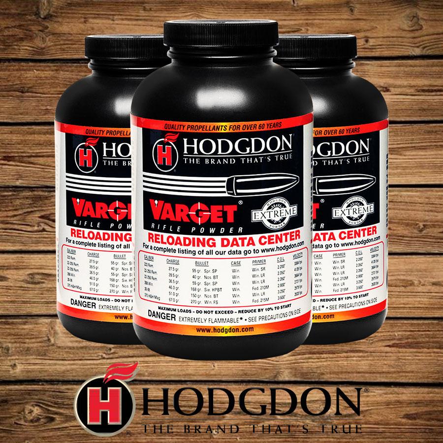 Hodgdon Extreme Varget Rifle Powder 1 lbs Picture of Hodgdon Powder Company Inc. HODGDON POWDER VARGET 1#