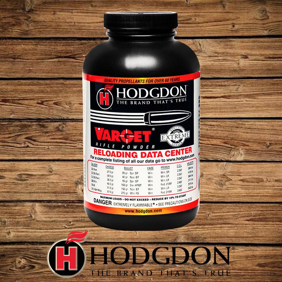 Hodgdon Extreme Varget Rifle Powder 1 lbs Picture of Hodgdon Powder Company Inc. HODGDON POWDER VARGET 1#