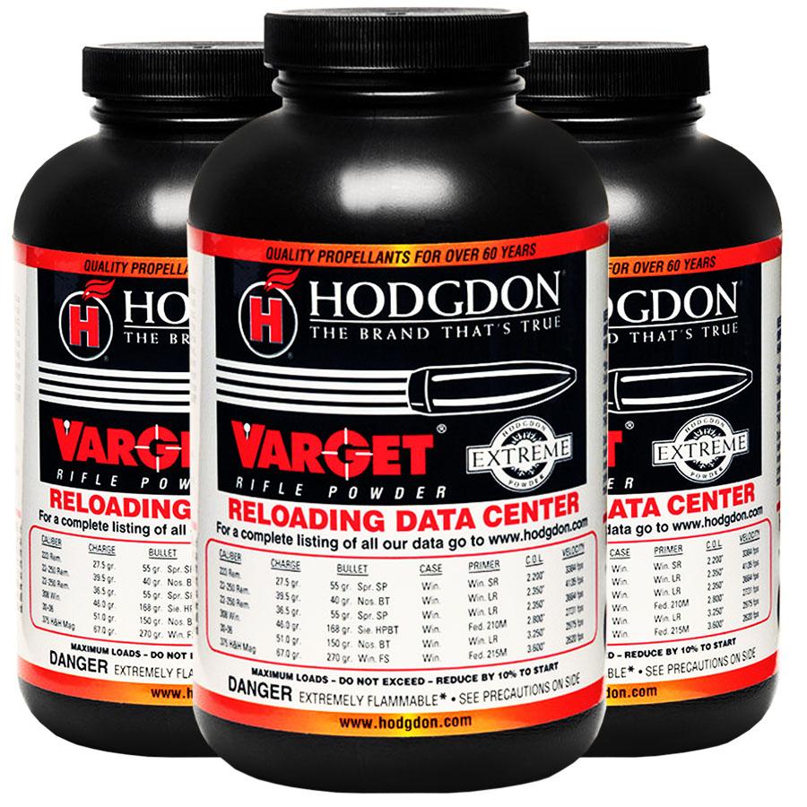 Hodgdon Extreme Varget Rifle Powder 1 lbs Picture of Hodgdon Powder Company Inc. HODGDON POWDER VARGET 1#