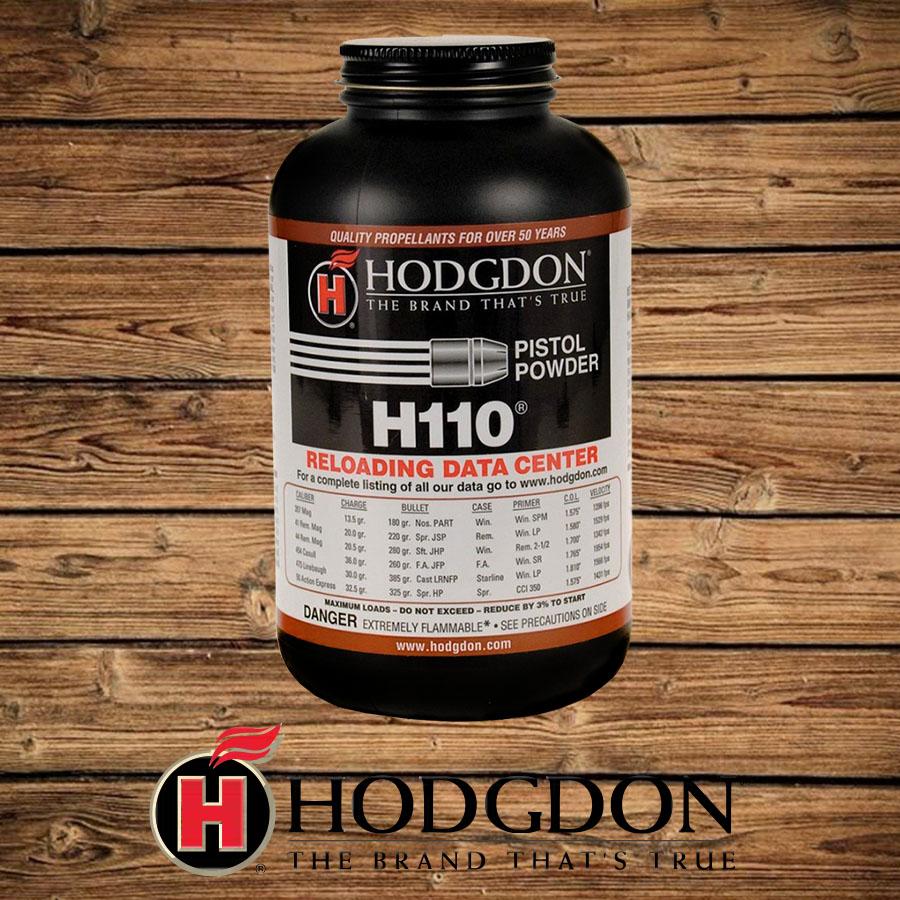 Hodgdon H110 Spherical Shotshell & Handgun Powder 1 lb Picture of Hodgdon Powder Company Inc. HODGDON POWDER H110 1#