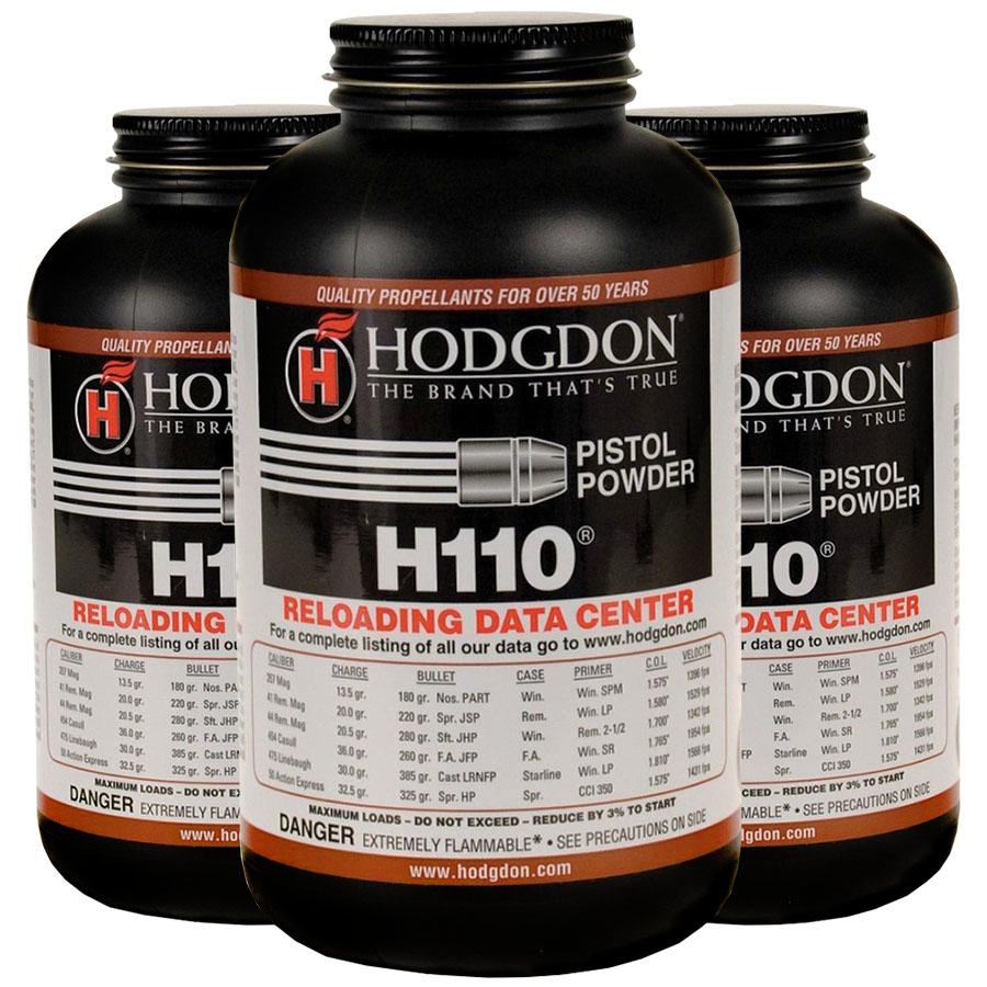 Hodgdon H110 Spherical Shotshell & Handgun Powder 1 lb Picture of Hodgdon Powder Company Inc. HODGDON POWDER H110 1#