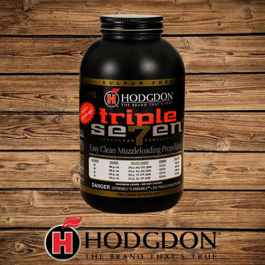 Hodgdon Triple Seven Granular Powder - Muzzleloader FFg 1 lbs 1 lbs Picture of Hodgdon Powder Company Inc. HODGDON POWDER TRIPLE 7 (FF) 1#