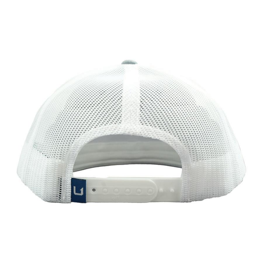 Huk Salute Trucker Hat Heather Grey Picture of Marolina DBA HUK HUK SALUTE TRUCKER HAT