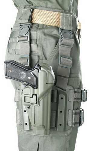 Blackhawk! SERPA Level 3 Tactical Holster Mt-R Ber 92/96/M9/ M9A1(Not Elite/Brig/92A1/96A1) Picture of Blackhawk Serp Tac L3 Mt-R Ber 92/96/M9/ M9A1(Not Elite/Brig/92A1/96A1) (03/21=258)