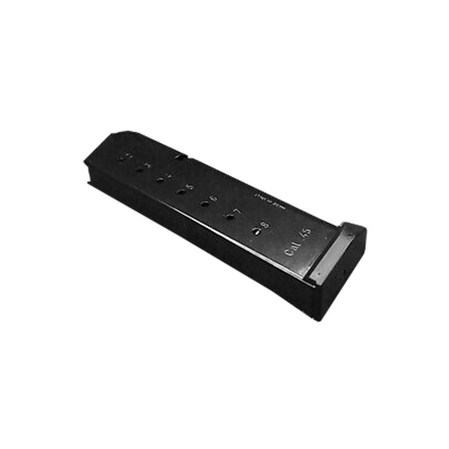 Mec-Gar 1911 Magazine .45 ACP 2nd Amendment Engraved Blued Steel 8/rd Picture of Mec-Gar Usa Inc MEC-GAR 1911 .45 ACP 8 RD 2A ENGRAVED POLYMER BASE BLUED FINISH MAGAZINE