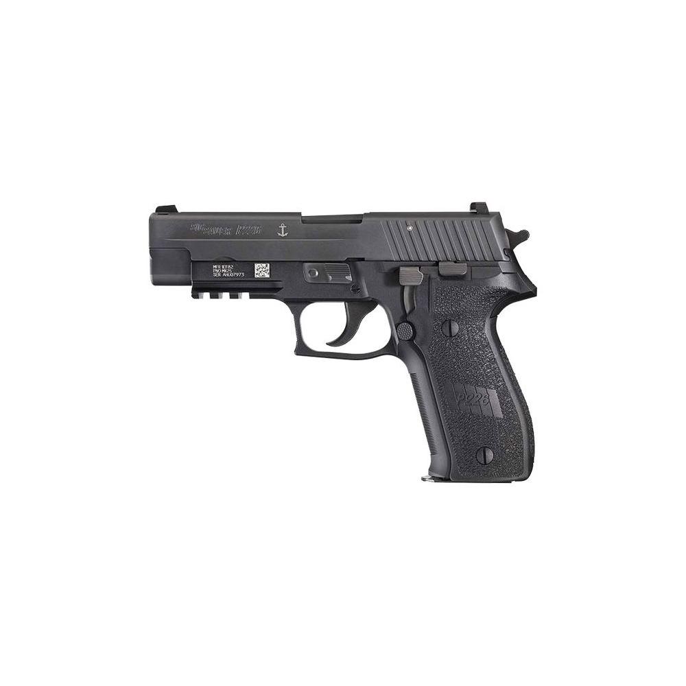 Sig Sauer P226 MK25 Handgun CA Compliant 9mm Luger 10rd Magazine 4.4 Barrel Black Grip Picture of Sig Sauer SIG P226 NAVY VERSION MK 25 SLITE
