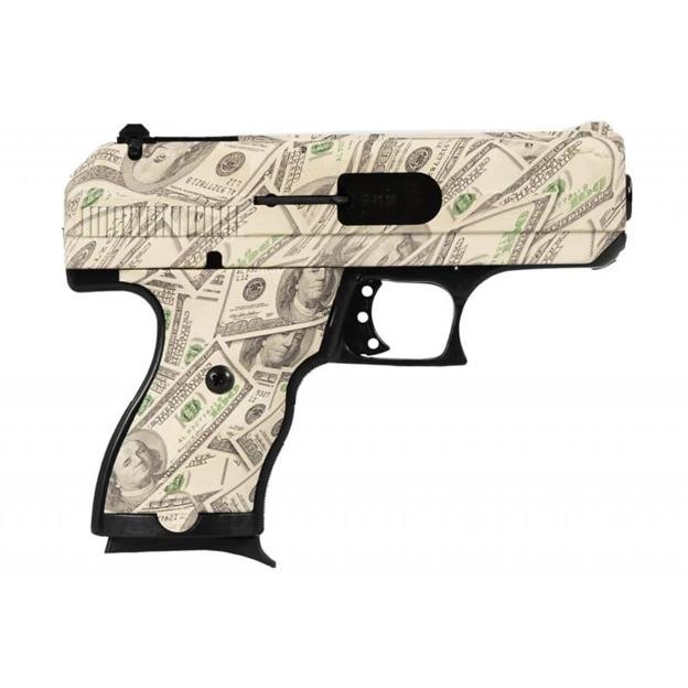 Hi-point C-9 Money Handgun 9mm Luger 8rd Magazine 3.5" Barrel $100 Bill Pattern Picture of MKS SUPPLY LLC C-9 9mm pistol $100 bill pattern 8-Shot 3.5''