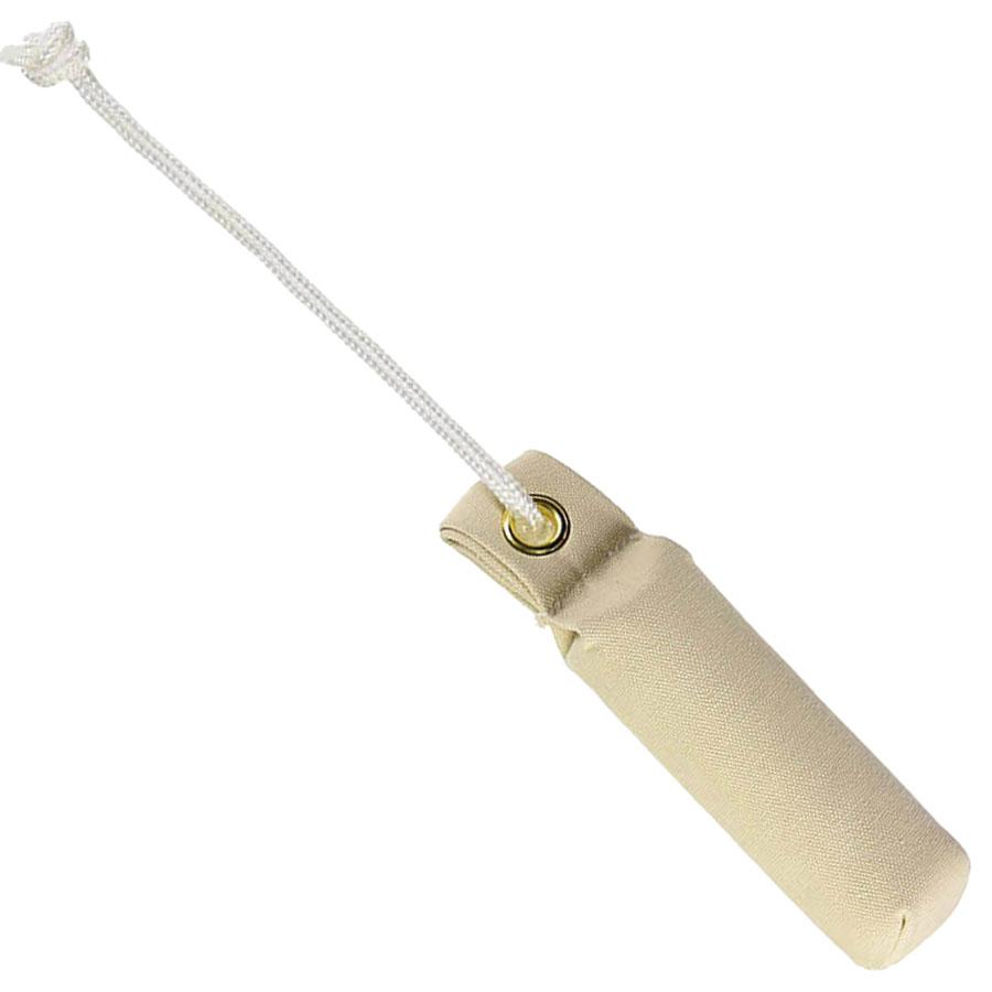 Omnipet Canvas Dummy Puppy 2" x 9" White Picture of Leather Brothers Inc. DBA Omnipet CANVAS TRAINING DUMMY/PUPPY/WH