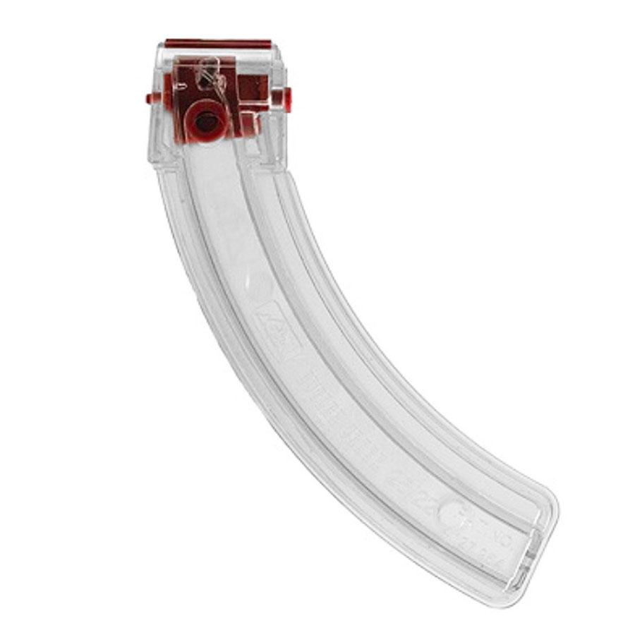 Butler Creek Hot Lips Banana Magazine Ruger 10/22 Smoke Polymer 25/rd Picture of Butler Creek EXP25/22S HOTLIPS 25RD SMK 10/22