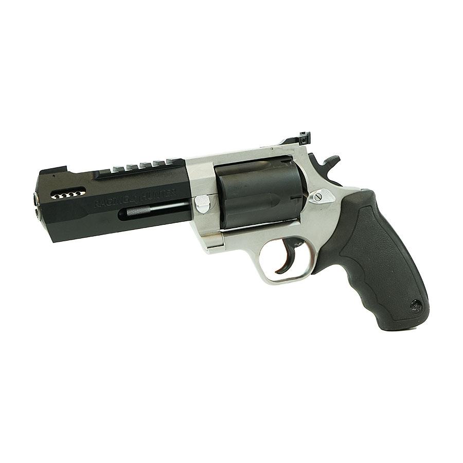 Taurus Raging Hunter Handgun 460 S&W Magnum Two Tone 5 Round Capacity 5.12" Barrel Black Grip Picture of Taurus International Inc. RAGING HUNTER 460 S&W 5 1/8'' 5 RDS TWO TONE