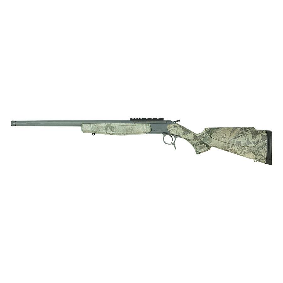 CVA Scout V2 TD Rifle .44 Rem Mag Single Shot 22" Threaded Gray Barrel Realtrees Rockslide Stock Picture of CVA Scout V2 TD Sniper Grey / Realtree Rockslide 44 Mag