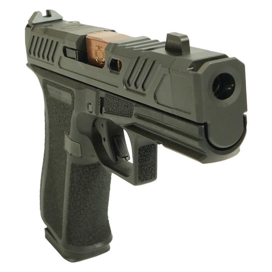 Shadow Systems CR920XP Elite Optic Handgun 9mm Luger 15rd Magazines (2) 3.65" Bronze Barrel Black Picture of Shadow Systems dba Shadow Gunworks SHADOW SYSTEMS CR920XP Elite 9mm 3.65in'' Spi Comp Bnz Brl 2-15RD Mags Blk