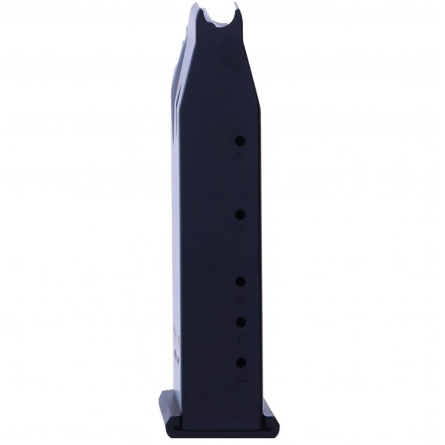 Springfield 1911 Double Stack Magazine .45 ACP 14/rd Picture of Springfield Armory .45 ACP 14-ROUND HIGH CAPACITY SERVICE MODEL MAGAZINE DOUBLE STACK BLUED