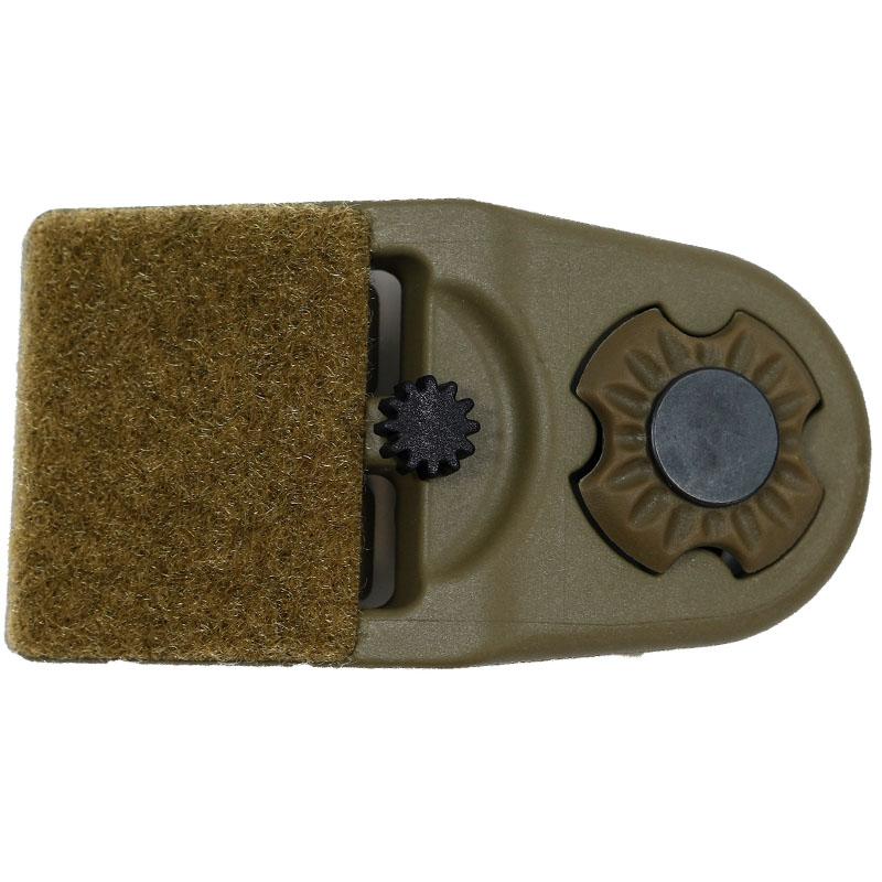 Streamlight Contour ARC Rail Mount for Streamlight Sidewinder Stalk Helmet Light Coyote Picture of Streamlight Streamlight Sidewinder Contour ARC Rail Mount