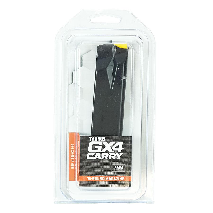 Taurus GX4 Carry Handgun Magazine Black 9mm Luger 15/rds Picture of Taurus International Inc. Taurus ACCESSORY MAGAZINE GX4 CARRY 15 RDS