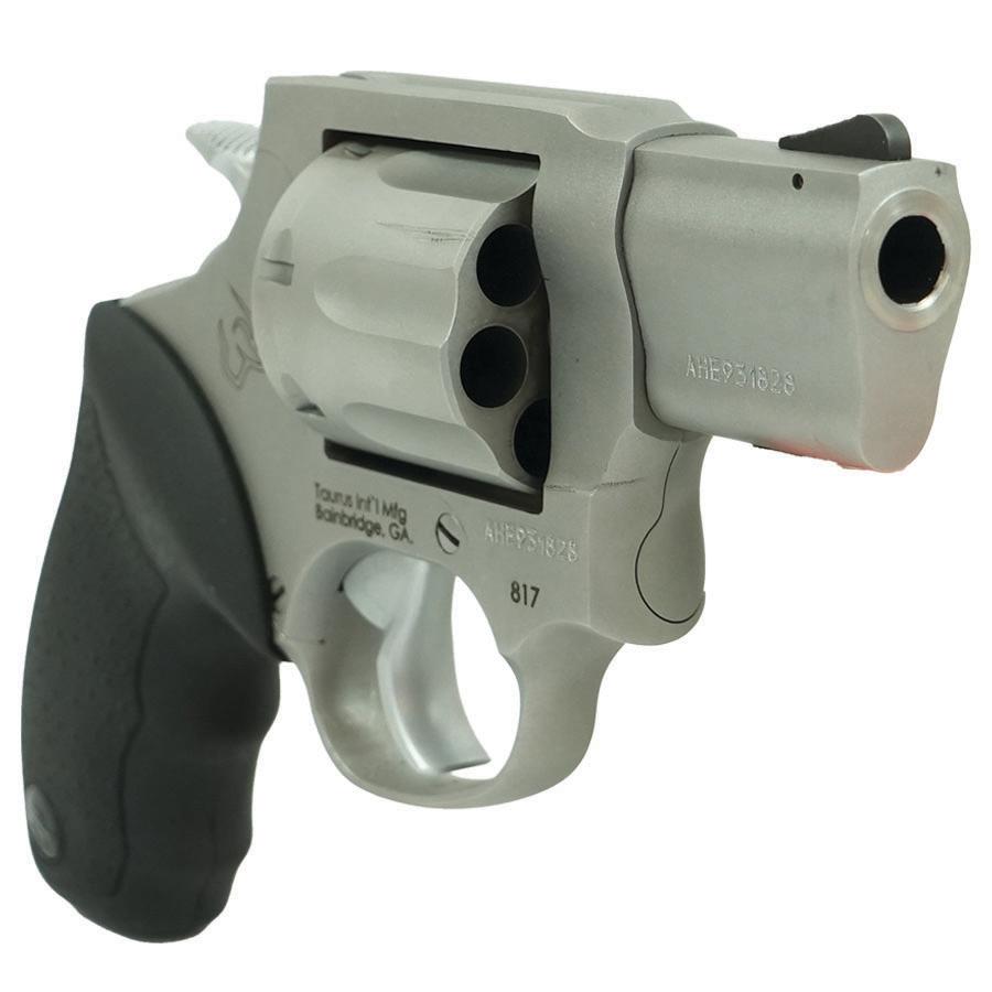 Taurus 817 Matte Stainless Steel Handgun .38 Spl 7rd Capacity 2" Barrel Picture of Taurus International Inc. Taurus 817 ..38 SPL 2'' 7 RDS SS/SS