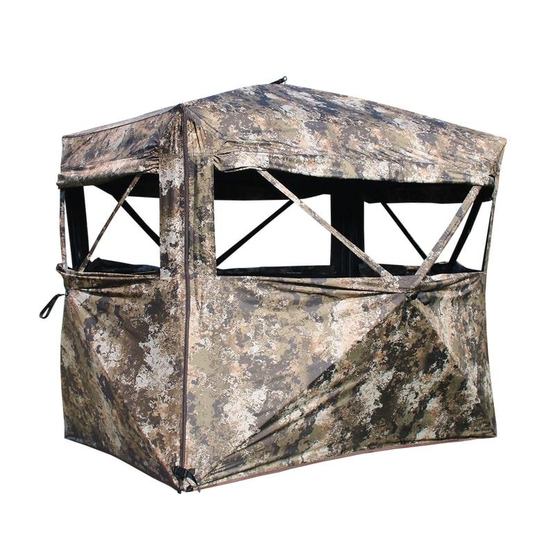 Muddy The Garage Ground Blind 4'x6' Camo Picture of Gsm THE GARAGE - 4 X 6 HUB BLIND