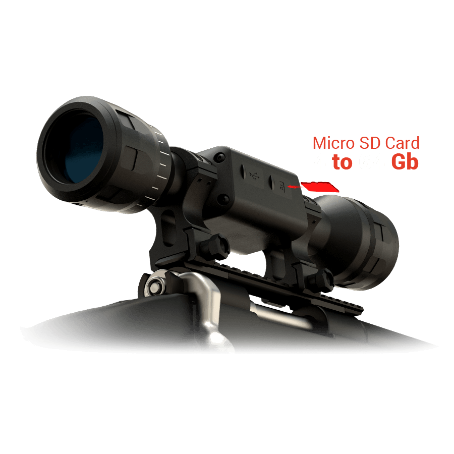 ATN ThOR LTV 3-9x 320x240 12 micron Ultra Lite Thermal Rifle Scope w/ Video Recording Picture of American Technologies Network ATN Thor LTV 3-9x 320x240 12 micron Thermal Rifle Scope w/ Video Recording