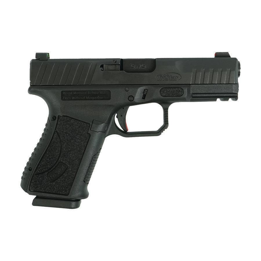 Tristar APOC Handgun 9mm Luger 15rd Magazine(2) 4" Barrel Fiber Optic Sights Black