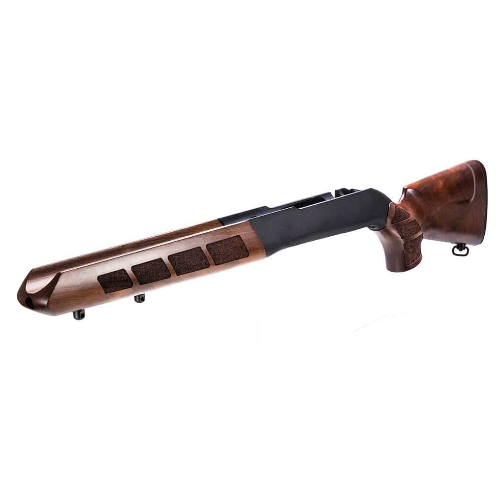 WOOX Wild Man Stock for Savage Model 110 Long Action - Walnut Picture of Woox WOOX Wild Man Stock Savage 110 LA Walnut