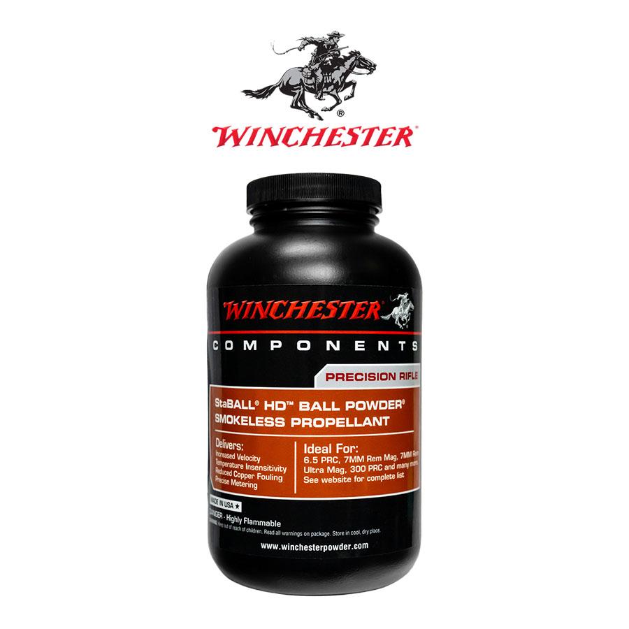 Winchester Powder Staball HD 750cc 1 lb Picture of Winchester Powder Winchester Powder Staball HD 1 750 cc