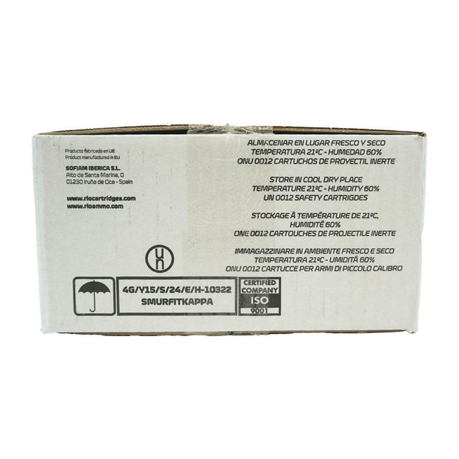 Rio Wing & Target Shotshells 12ga 1oz 2-3/4" 1250 fps #8 250/ct Case (10 Boxes of 25/ct) Picture of Rio Outdoors Corp Wing & Target 12ga 1oz #8 1250 fps 250 RD Case