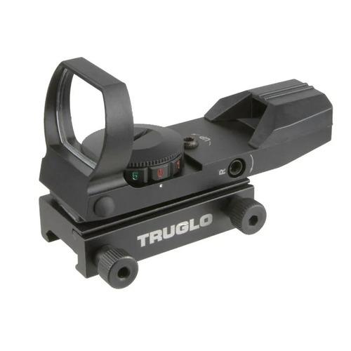 Truglo Dual Color Open Red Dot Sight 24x34mm 5 MOA Reticle Illuminated Black Picture of TRUGLO RED-DOT OPEN DUAL CLR BLACK