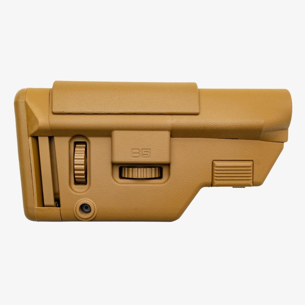 B5 Systems Precision Stock Collapsible Medium Coyote Brown Picture of B5 Systems PRECISION STOCK COLLAPSIBLE - MEDIUM CB