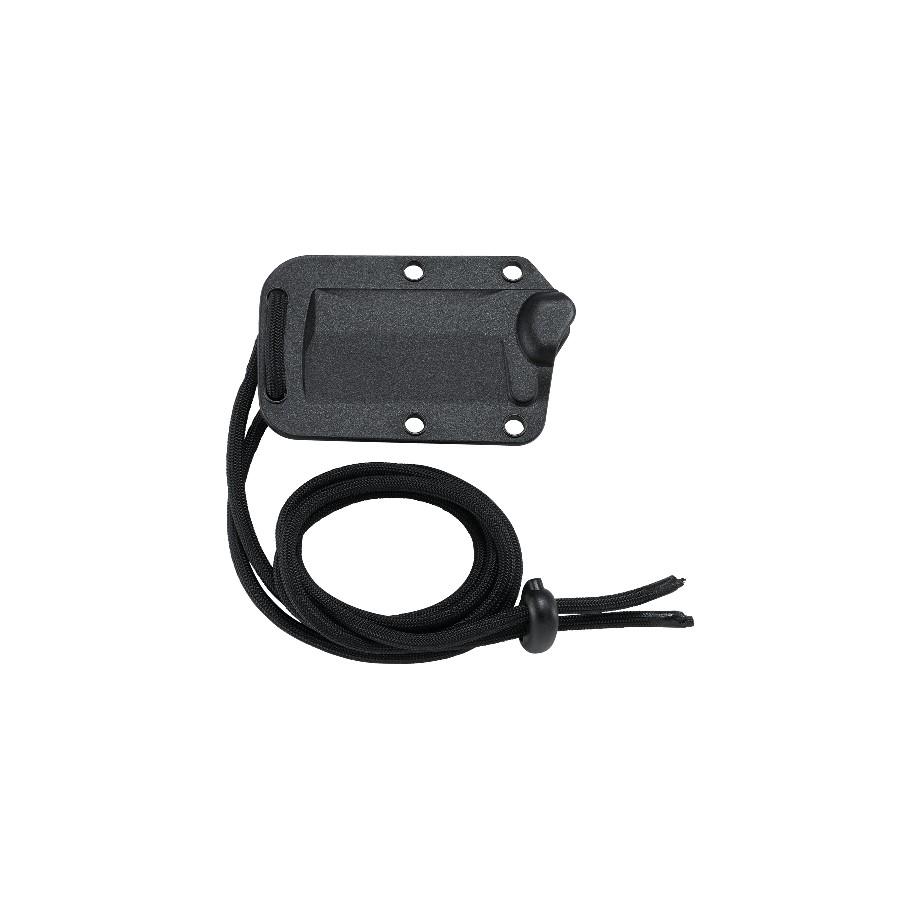 CRKT Minimalist Cleaver Blackout Fixed Knife 2 1/8" Blade Black Picture of Columbia River Knife & Tool MINIMALIST CLEAVER BLACKOUT