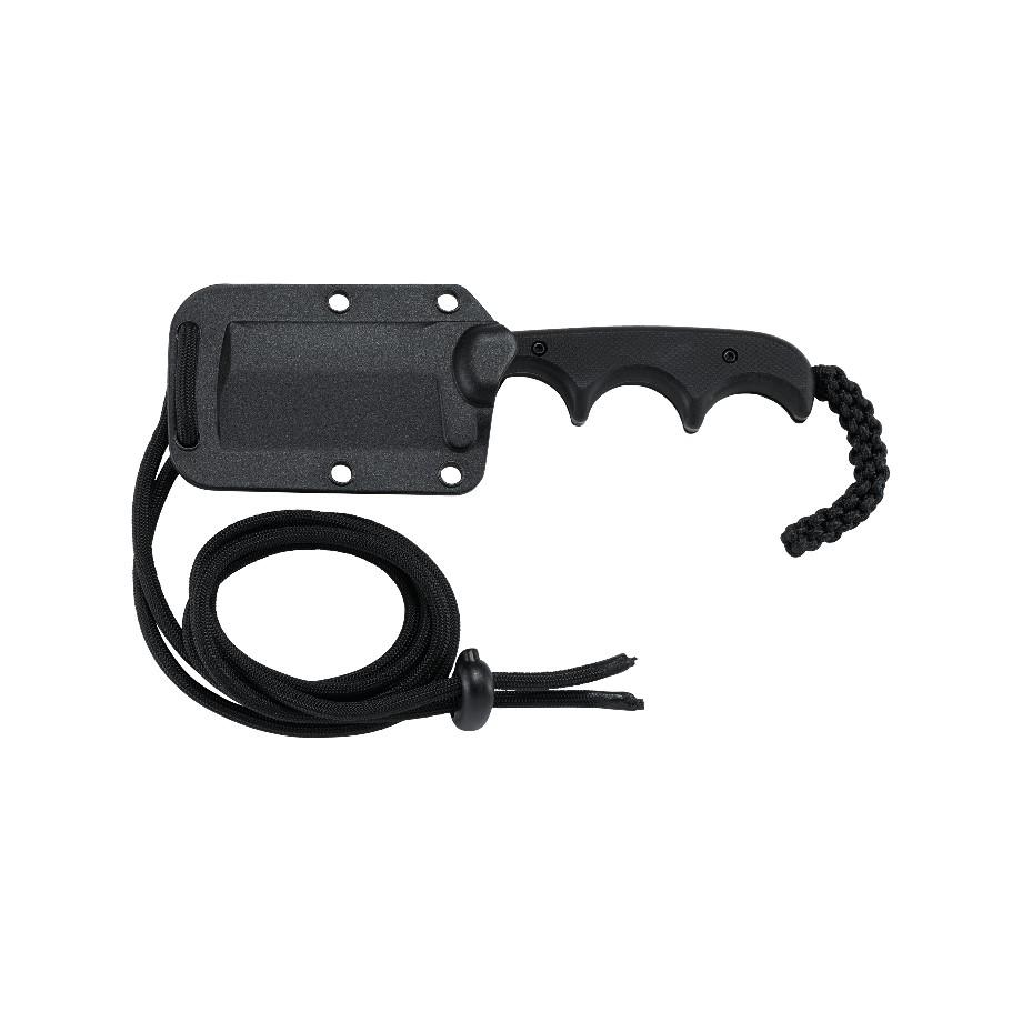 CRKT Minimalist Cleaver Blackout Fixed Knife 2 1/8" Blade Black Picture of Columbia River Knife & Tool MINIMALIST CLEAVER BLACKOUT