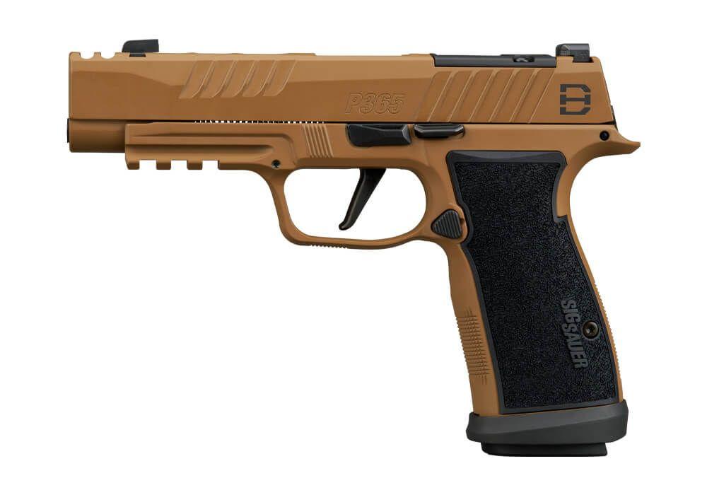 Picture of Sig Sauer P365 9mm 3.7in DH3 Coyote Xray 3 OR AXG Grp 3-10Rd