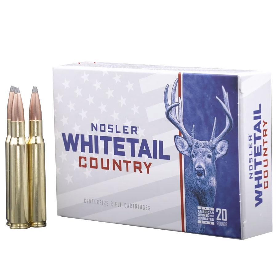 Nosler Whitetail Country Rifle Ammunition 6.5  Creedmoor 140gr SP 2650 fps 20/ct Picture of Nosler Bullets Inc. Nosler WCA-6.5mm Creedmoor 140g SB SP (20ct) Ammo