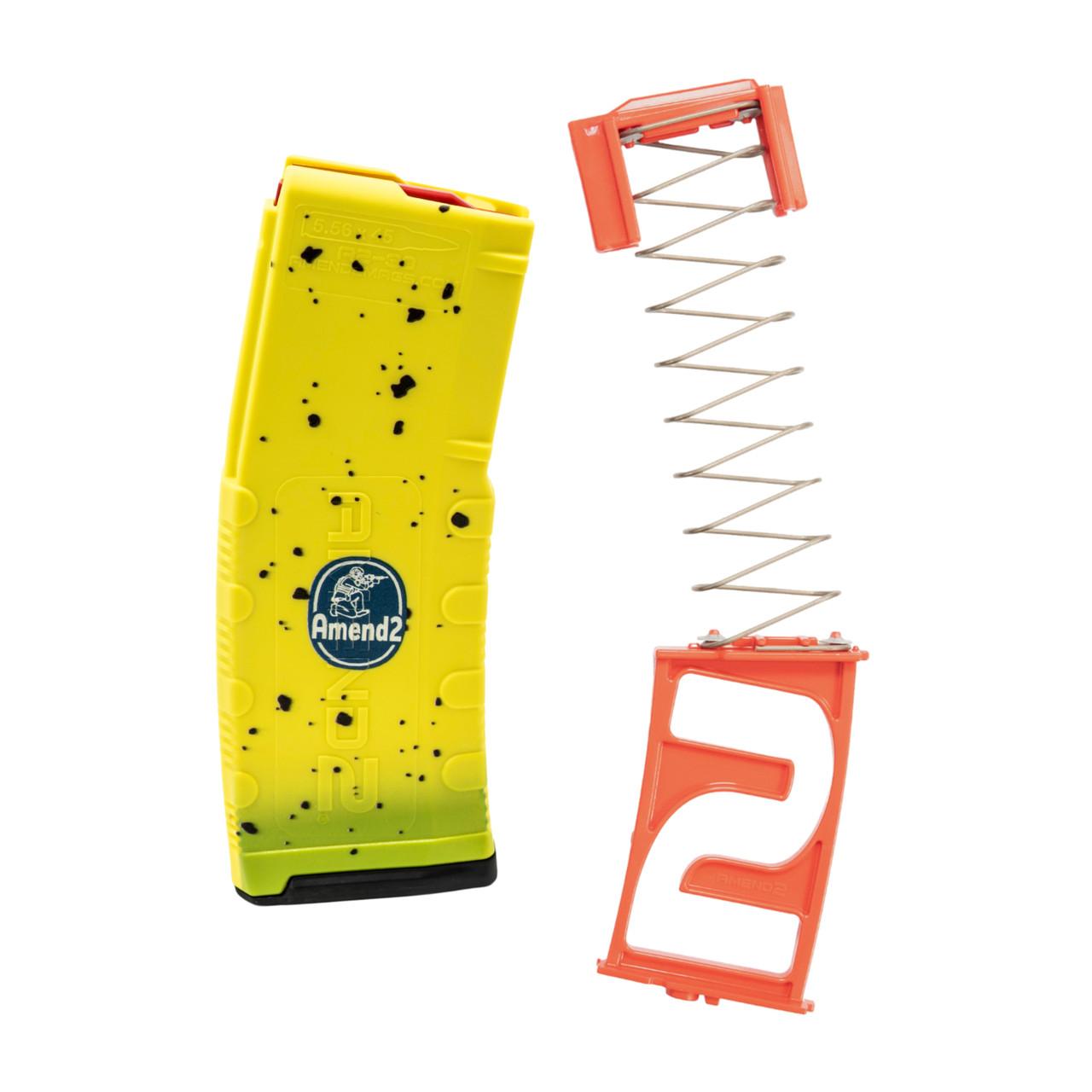 Amend2 AR-15 Mod-2 Model Rifle Magazine Banana Pattern 5.56/.223 30/rd Picture of C&E Innovations DBA Amend2 Amend2 AR-15 5.56/.223 30-Rd Banana Pattern Cerakoted Magazine Mod-2 Model