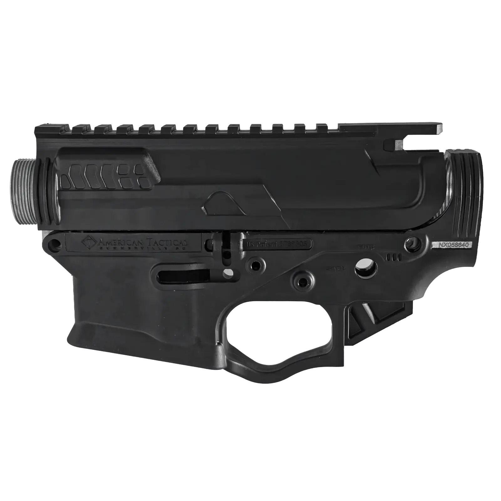 ATI Alpha Maxx Lower and Upper Set - Stripped Black w/Screws Picture of American Tactical Inc-ATI ATI ALPHA MAXX LOWER AND UPPER SET STRIPPED BLACK W/ SCREWS