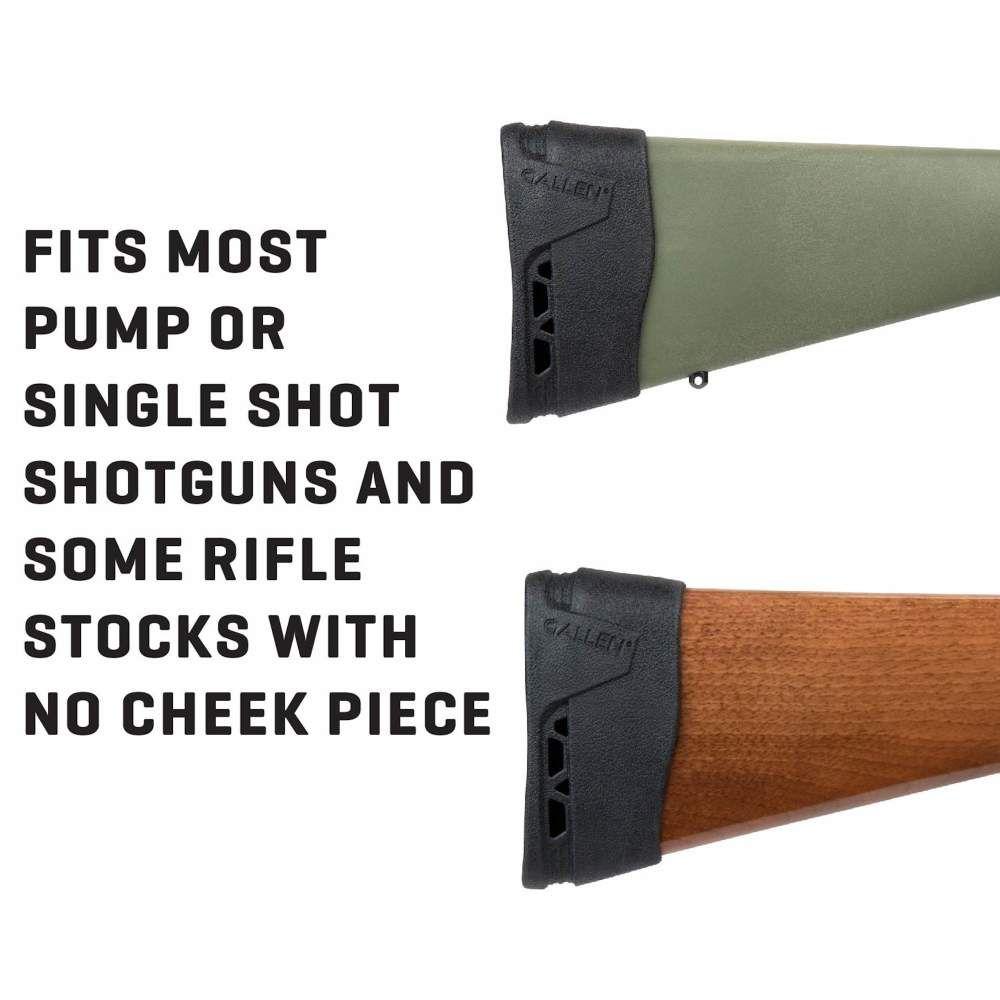 Allen Company Recoil Eraser II Slip On Pad Medium Black Picture of The Allen Company Inc. ALLEN RECOIL ERASER II SLIP ON PAD MEDIUM