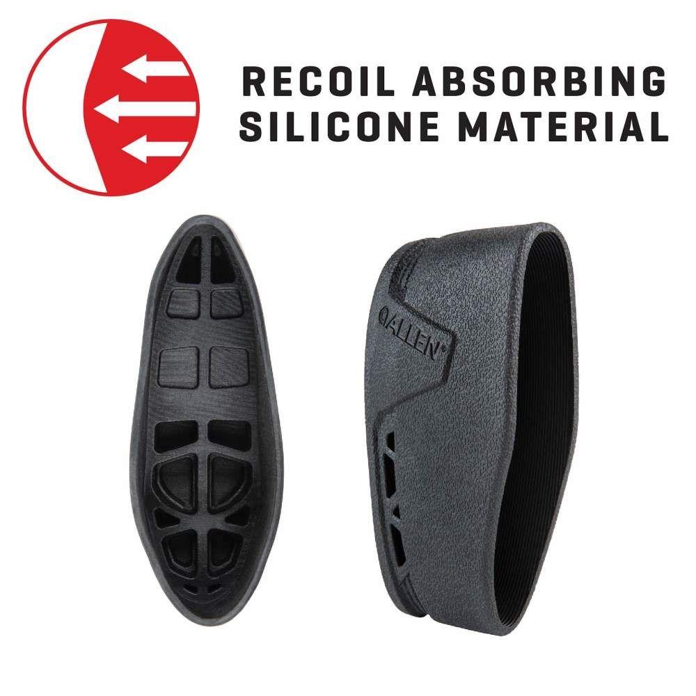 Allen Company Recoil Eraser II Slip On Pad Medium Black Picture of The Allen Company Inc. ALLEN RECOIL ERASER II SLIP ON PAD MEDIUM