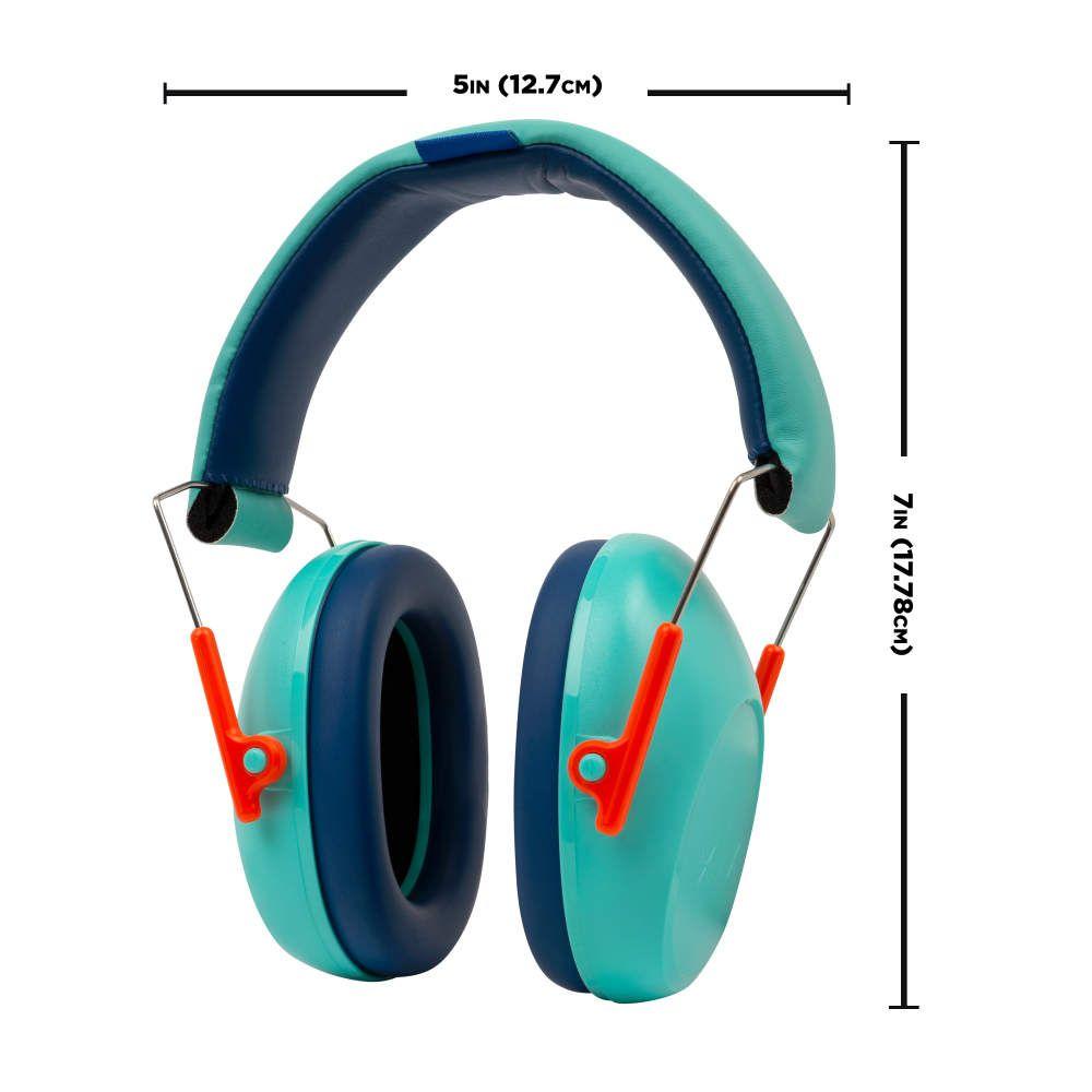 Allen ULTRX Youth's Passive Hearing Ear Muff 23dB Teal Picture of The Allen Company Inc. ALLEN ULTRX CHILDRENS PASSIVE HEARING MUFF TEAL