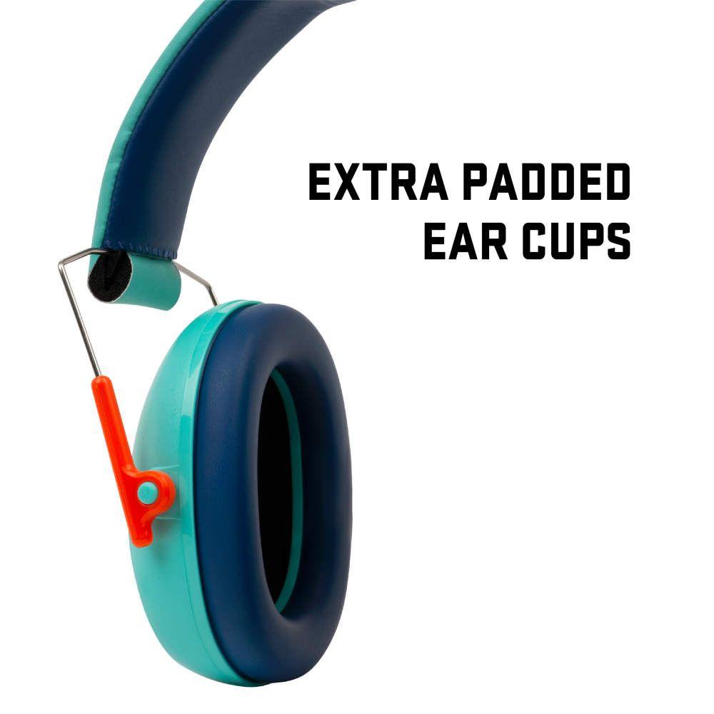 Allen ULTRX Youth's Passive Hearing Ear Muff 23dB Teal Picture of The Allen Company Inc. ALLEN ULTRX CHILDRENS PASSIVE HEARING MUFF TEAL